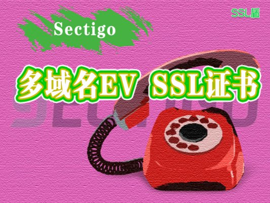 Sectigo EV多域名SSL数字证书