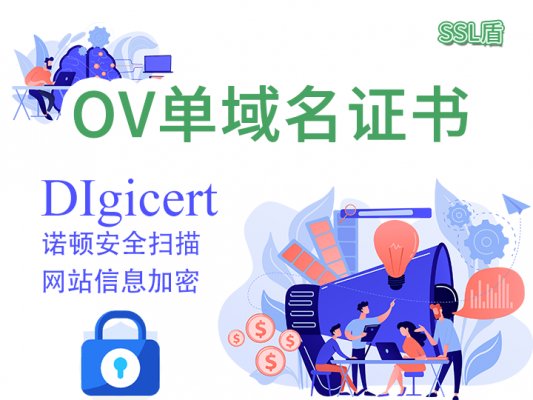 Digicert OV单域名SSL数字证书